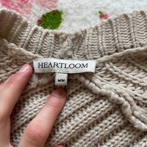 100% Acrylic tan brown button up knitted cardigan! - Picture 14 of 16